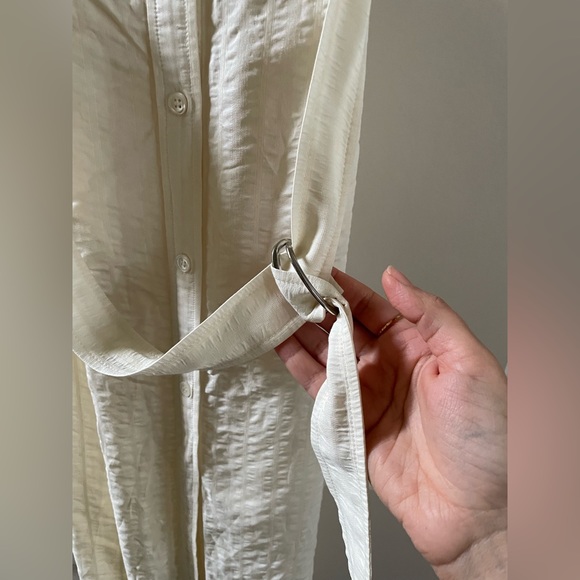 Theory ivory button dress - Picture 3 of 5